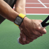 ZRDESIGN Ultra Wide Nylon Watch Band Compatible with Apple Watch 42mm 44mm 45mm 49mm, Adjustable Sport Loop For iWatch Series 8 7 6 5 4 3 2 1 SE--Yellow