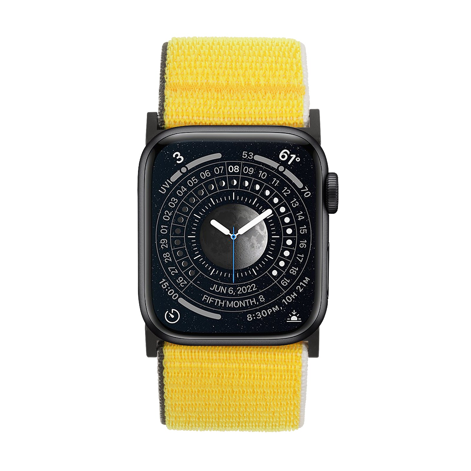 ZRDESIGN Ultra Wide Nylon Watch Band Compatible with Apple ZRDESIGN Ultra Wide Nylon Watch Band Compatible with Apple