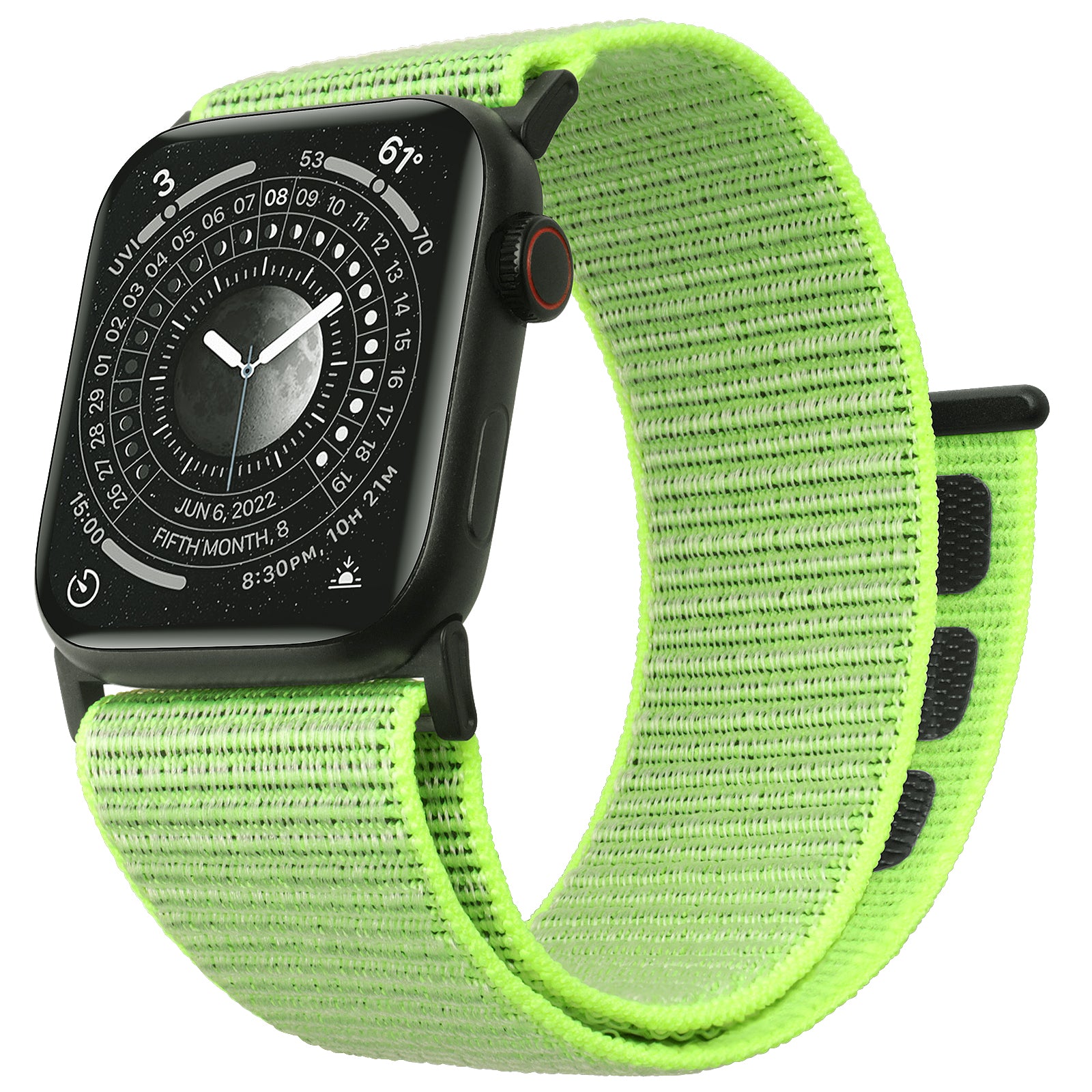 ZRDESIGN Ultra Wide Nylon Watch Band Compatible with Apple Watch
