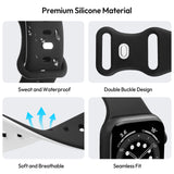 Dragon Engraved Bands Compatible with Apple Watch Band for Men and  Women 38mm 40mm 41mm 42mm 44mm 45mm 46mm 49mm, Soft Silicone Two-Tone Dragon Sport Strap for iWatch Series 10 9 8 7 6 5 4 3 2 1 SE Ultra Black