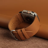 ZRDESIGN Ultra Wide Apple Watch Ultra Leather Band Compatible with Apple Watch 49mm 45mm 44mm 42mm, Genuine Leather Apple Watch Band for Men for Iwatch Series Ultra SE 2/8/7/6/5/4/3/2/1/SE Brown