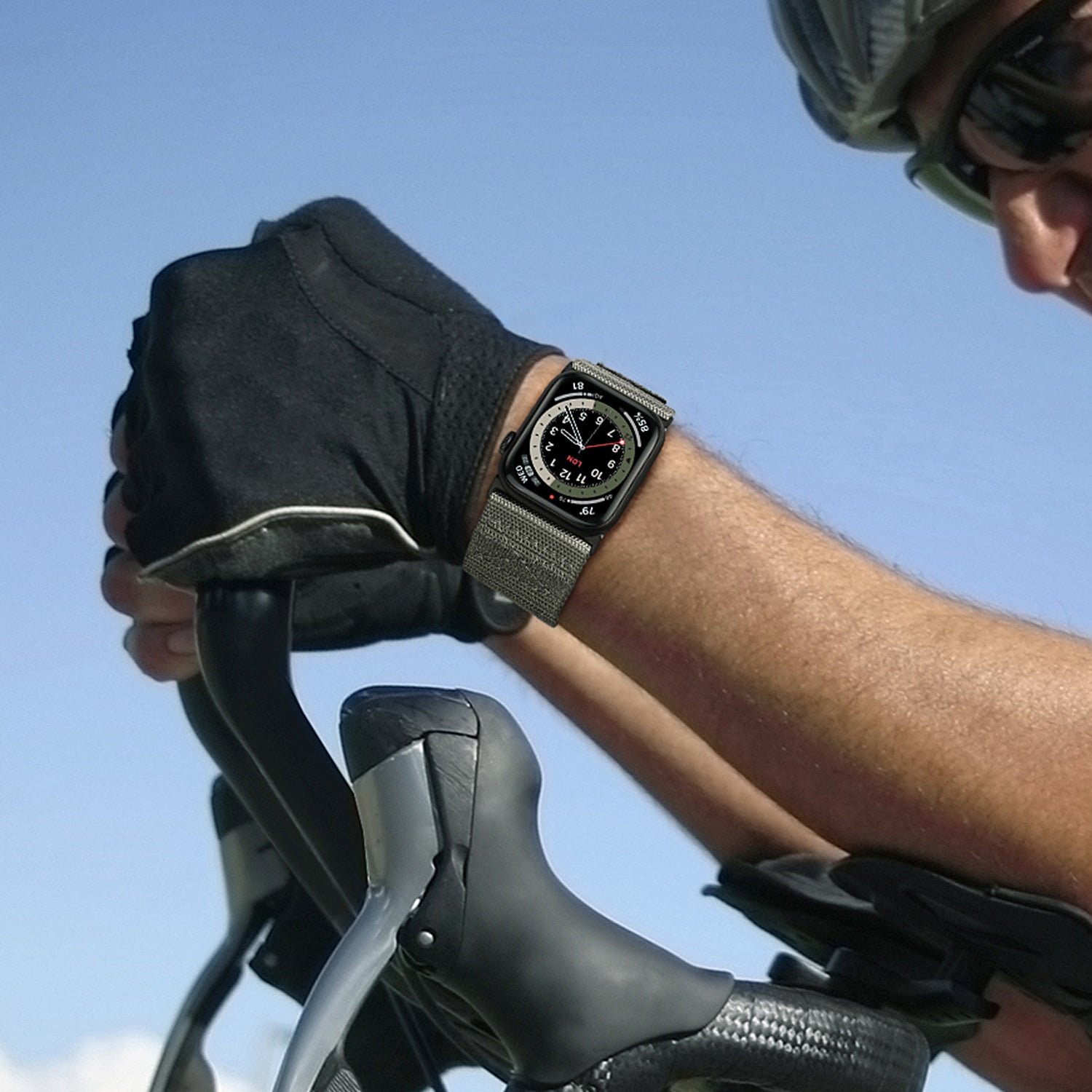 ZRDESIGN Wide Nylon Band Compatible with Apple Watch Band