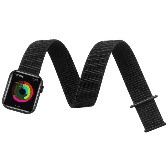 ZRDESIGN Arm/Ankle Band Compatible with Apple Watch 38mm 40mm 41mm 42mm 44mm 45mm 49mm, Lightweight Breathable Arm Band for Men and Women, Sport Ankle Strap for iWatch Ultra Series 8/7/6/5/4/3/2/1/SE black