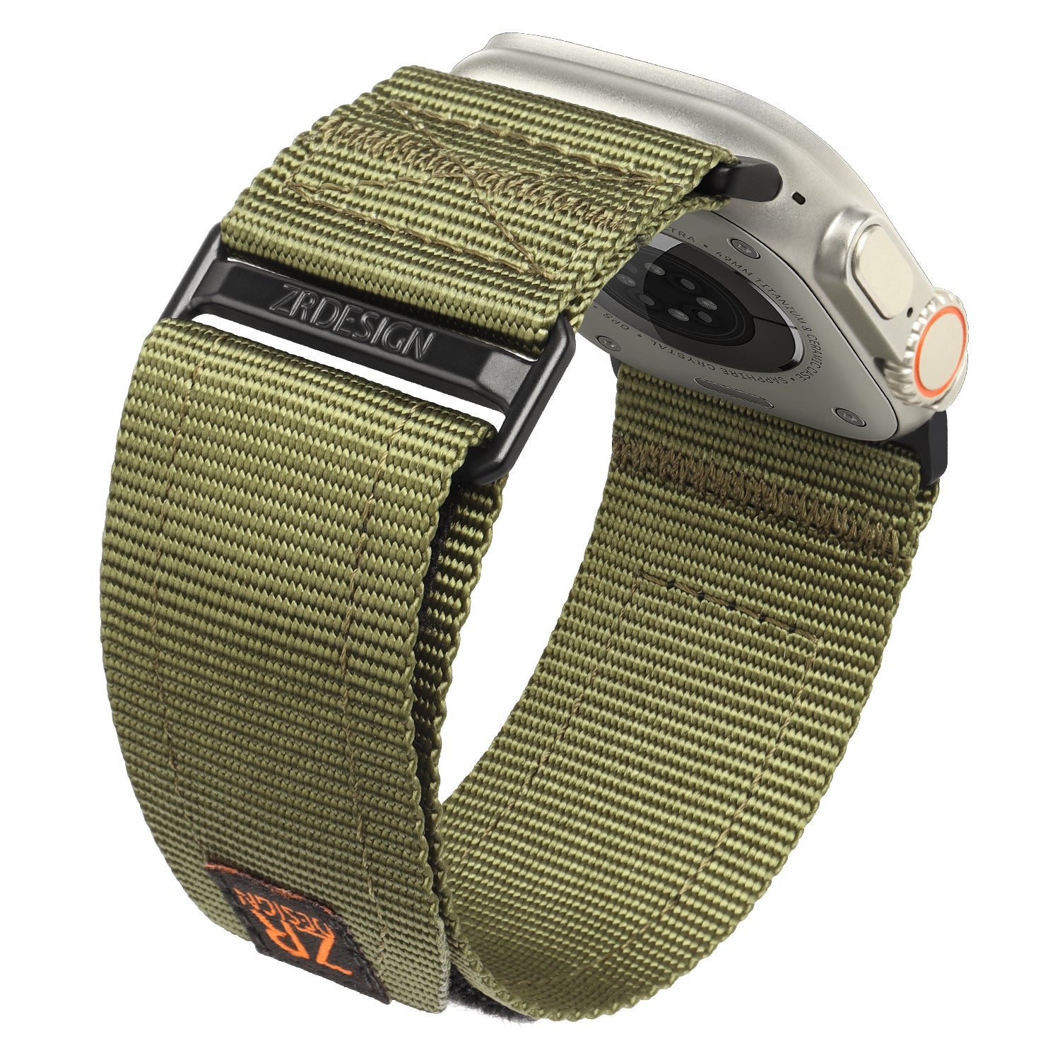 ZRDESIGN Wide Nylon Band Compatible with Apple Watch Band