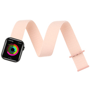 ZRDESIGN Arm/Ankle Band Compatible with Apple Watch 38mm 40mm 41mm 42mm 44mm 45mm 49mm, Lightweight Breathable Arm Band for Men and Women, Sport Ankle Strap for iWatch Ultra Series 8/7/6/5/4/3/2/1/SE Pink
