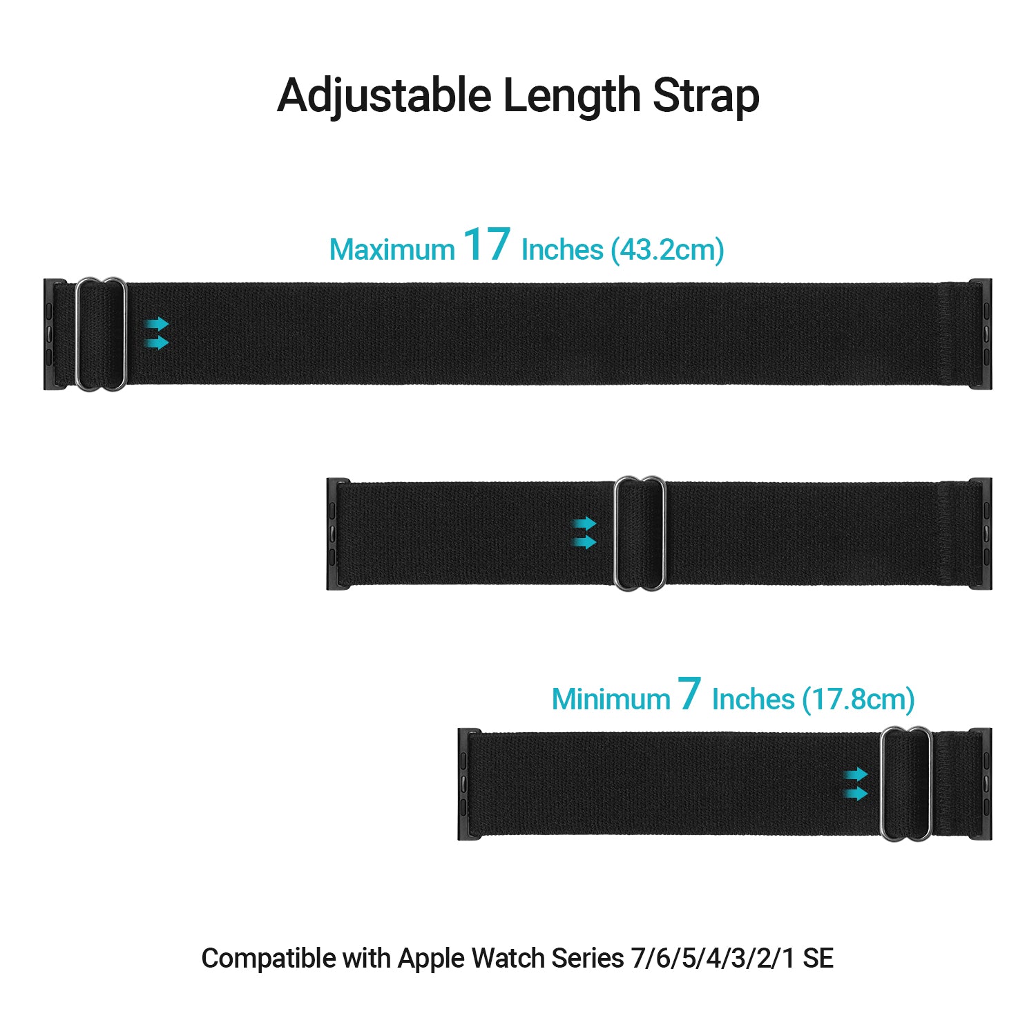 Louisville Cardinals HD Apple Watch Band Repeating / 42/44/45mm / Long